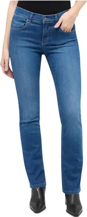 Angels Jeans, Dames, Blauw, 2Xl, Katoen, Angels - Leni - 3468900-335
