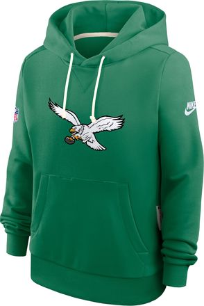 Nike Philadelphia Eagles Alt Pack Nike Womens Dri-FIT NFL Pullover Hoodie in Green | 03C330RQ86-V4T