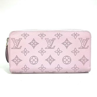 Louis Vuitton Mahina Purple Mahina Leather Long Wallet (Bi-Fold) (Pre-Owned)