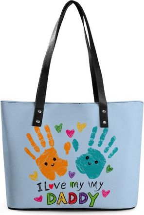 Generic I Love Heart Mooses (2) Tote Bags for Women Cute Shoulder Purses Handbags