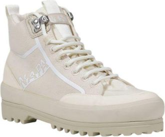 Superga Beige Fabric Womens Sneakers