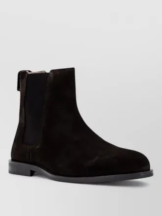 Calvin Klein suede leather chelsea boots