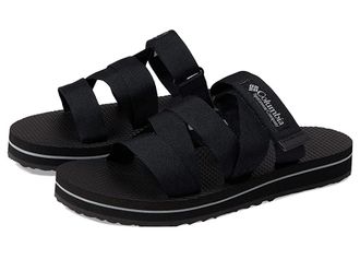 Columbia Alavatm Slide Womens Shoes Black/Steam : 10 B - Medium, Textile