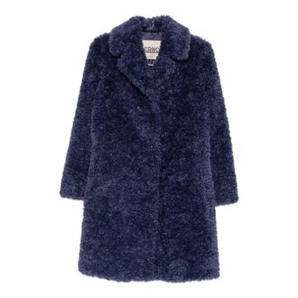 Herno Dames, Mantels, Blauw, Maat: L Poliester
