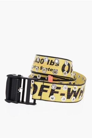 Off-white Belt With Contrasting Eyelets size One Size