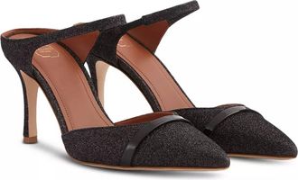 Malone Souliers Womens Uma 80 Mules In Black/black