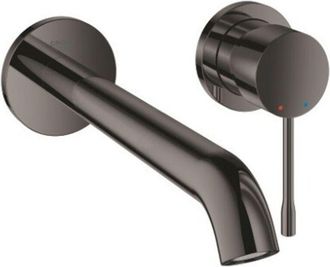 GROHE Fa&ccedil;ade Essence Mezclador De Lavabo Con 2 Orificios Tama&ntilde;o L De Superficie 230 Grafito
