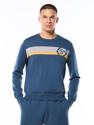 Sergio Tacchini Fausto Crewneck Sweater in Key Largo at Nordstrom, Size Xxx-Large