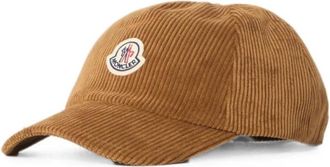Moncler Hoeden - Dames - Petten - Bruin - ONE Size - Accessoires