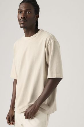 Levi's Camiseta Heavyweight Loose - Hombre - XL - Gris / Garment Dye Pumice Stone