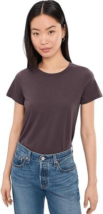 Madewell Northside Vintage T-Shirts Womens Clothing Chocolate Plum : XL (Womens 14-16), Cotton