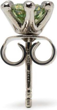 D'Heygere double solitaire stud - Silver