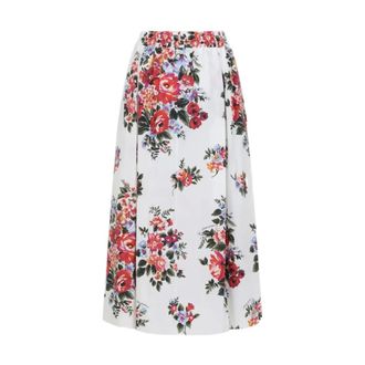 Dolce & Gabbana Midi Skirts, female, Multicolor, Size: XS Skirt Mazz.Fiori