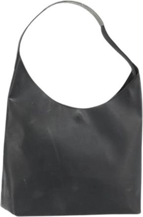 Gucci Pre-owned Vintage Schoudertas - Dames - Vintage Schoudertas - Zwart - ONE Size - Leer - Vintage