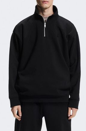On Club Collective Quarter Zip in Black at Nordstrom, Size Xx-Large
