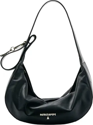 Patrizia Pepe New Moon Leather Shoulder Bag