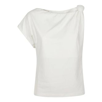 Pinko Marlena Top - female - PINKO - T-Shirts - White - S - Tops