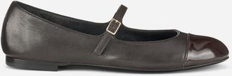 AGL Milly Cap Toe Ballet Flat in Testa Di Moro Nappa at Nordstrom, Size 38.5