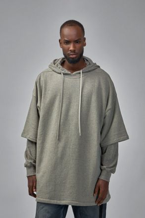 Rick Owens Knit T-Shirt Tommy Hustler Hoodie