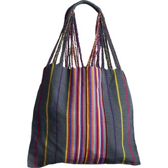 Verve Culture Chiapas Woven Hammock Market Bag in Grey at Nordstrom