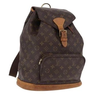 Louis Vuitton Pre-owned Montsouris GM Backpack - unisex - Louis Vuitton Vintage - Vintage Backpacks - Brown - ONE SIZE - Pre-owned