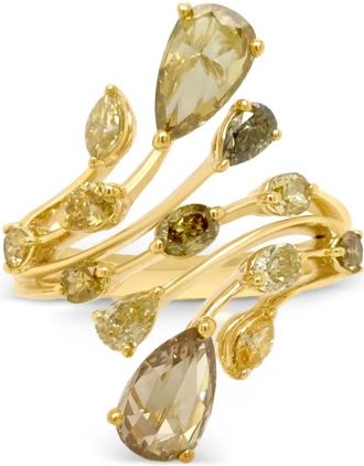 HYT Jewelry 18kt geelgouden ring