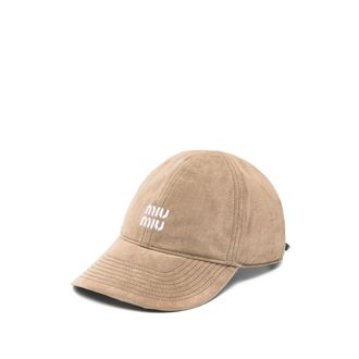 Miu Miu Logo Baseball Cap