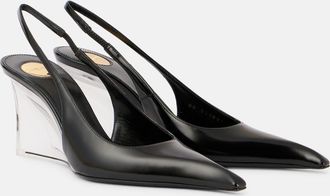 Saint Laurent Pumps slingback Miller 80 in pelle