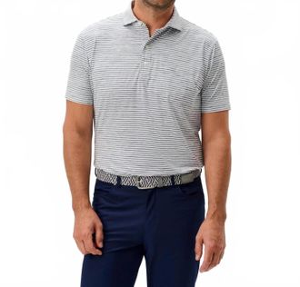 Johnnie-O Seymour Polo In Navy