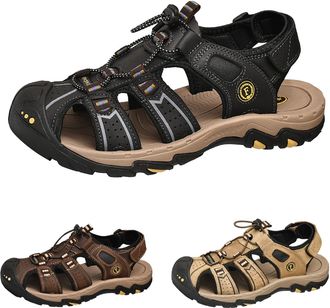 Generic Trek Mens Shandal - Neoprene Upper Shoes Sandals, Soft Lining, Durable Outsole Footwear, EVA Midsole - For Spring Summer Walking, Travelling, Beach