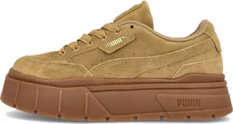 Puma (WMNS) PUMA Mayze Stack Suede Brown Gold 383983-03