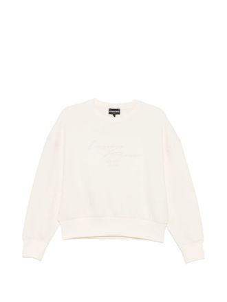 Emporio Armani Cotton Crewneck Sweatshirt