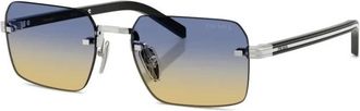 Prada Sunglasses, male, Gray, Size: 55 MM D55S Sunglasses