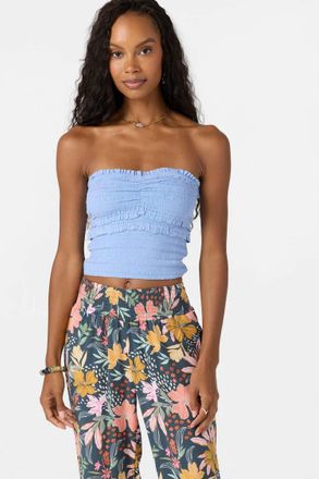 O'Neill Dedra Tube Top In Hydrangea