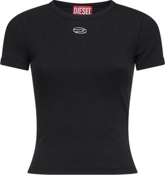 Diesel T-Shirts - Dames - T-shirts - Zwart - M - Tops