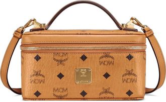 MCM Rockstar Vanity Case in Visetos Original in Brown at Nordstrom