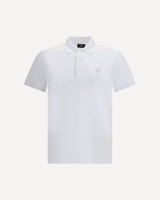 Fendi Polo a maniche corte in cotone Man S