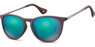 Montana Eyewear MS24 MS24E Mens Sunglasses Brown Size 53