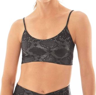Maaji Reversible Low Impact Sports Bra In Onyx Ceci