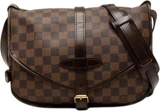 Louis Vuitton Pre-owned Saumur 30 - Dames - Vintage Schoudertas - Bruin - ONE Size - Vintage
