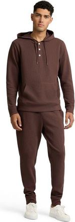 Onia Heavyweight Cotton Waffle Jogger in Java at Nordstrom, Size Xx-Large