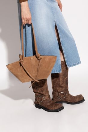 Yuzefi Shopper Bag Mochi, Womens, Brown