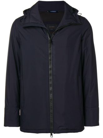 Dell'Oglio gevoerde regenjas - Blauw
