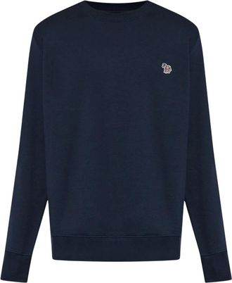 Paul Smith Sudadera con parche de cebra - Sweatshirts & Hoodies - Hombre - Azul - XL
