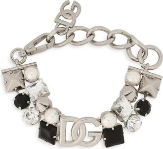 Dolce & Gabbana Vlogo-Strassarmband
