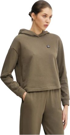 A|X Armani Exchange Hooded Sweatshirt - Dames - Hoodies - Groen - M - Katoen - Hoodies & sweatvesten