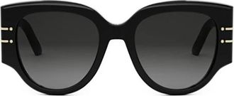 Dior Zonnebril - Dames - Zonnebrillen - Zwart - 53 MM - Accessoires