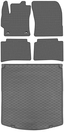OEM Toyota Corolla Xii Kombi Desde Marzo De 2019. Juego De Alfombrillas De Goma Para Coche Y Alfombrilla Para Maletero