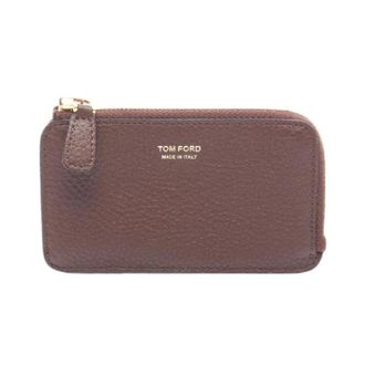 Tom Ford Pre-owned Bags, male, Brown, Size: ONE SIZE Pre-owned Leather Card Case Coin Case