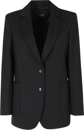 Seventy Jassen, Dames, Zwart, XS, Blazers